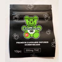 Packaging cannabis gummiebears